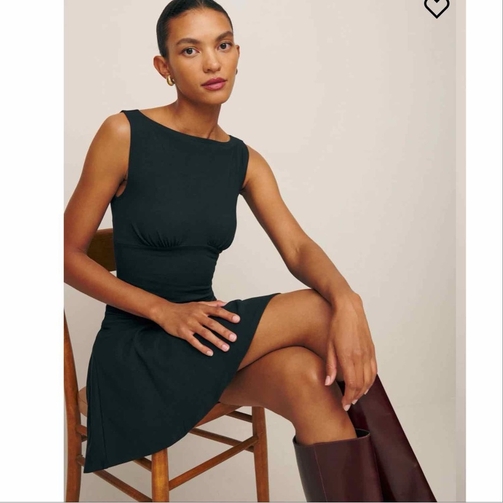 Reformation Black Sleeveless Dress - Picture 2 of 6